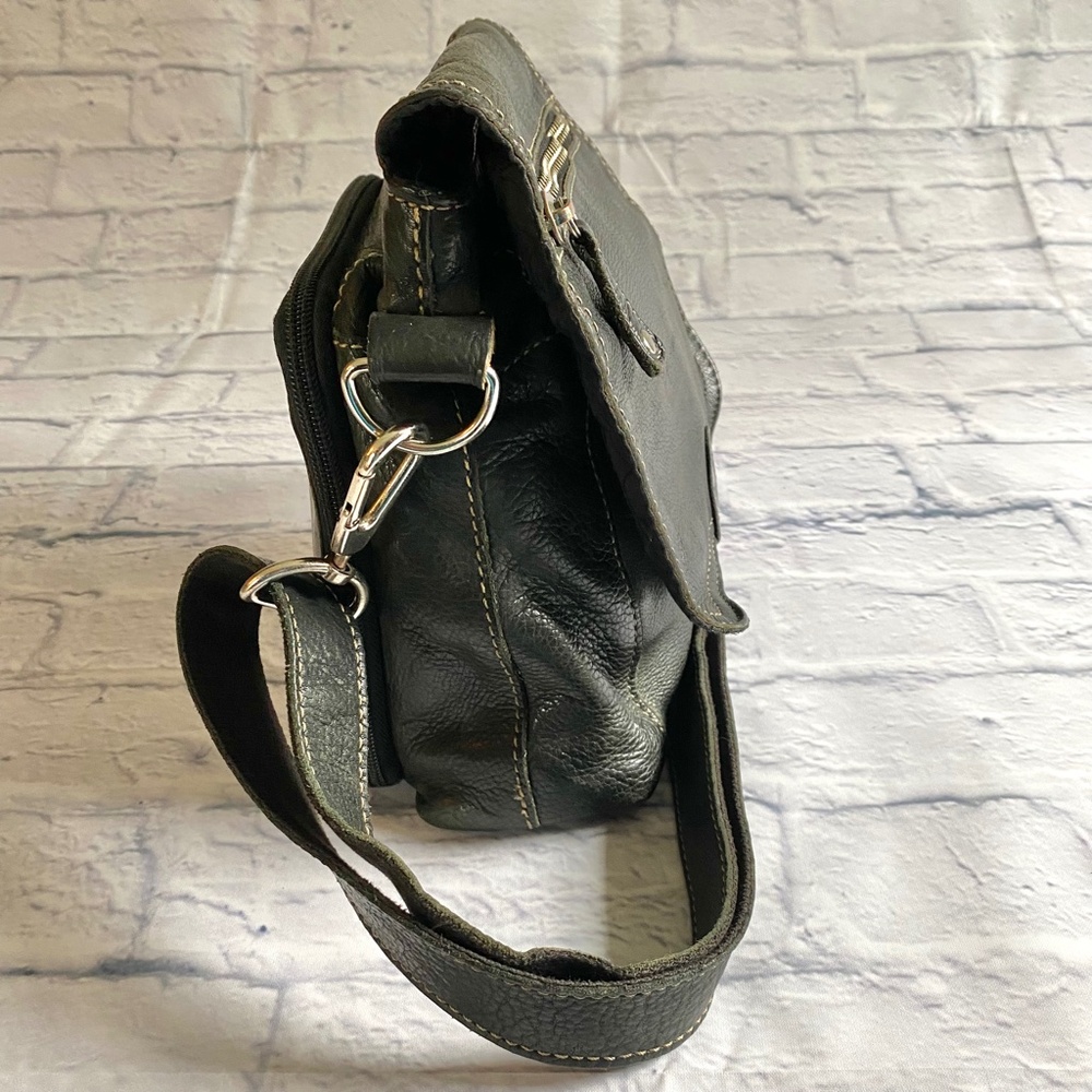 FOSSIL REAL LEATHER HANDBAG - Picture 6 of 9